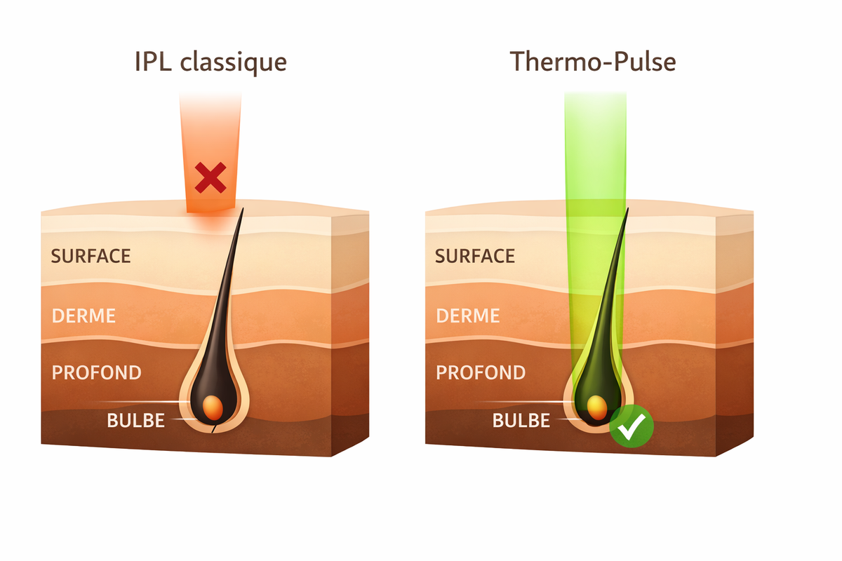 Pourquoi les IPL classiques ne marchent pas sur ton visage
